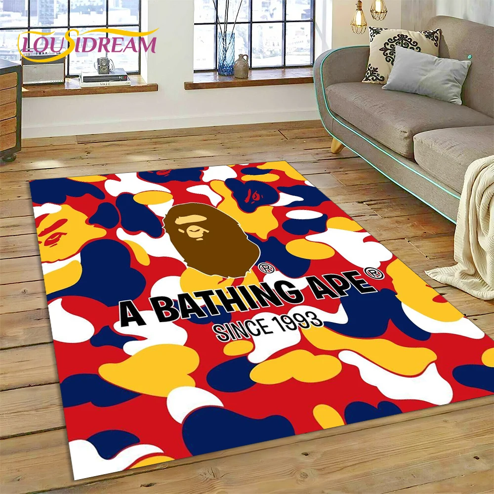Home Decor Games Online Free - 3D Printing B-BAPE Fashion Carpet Rug