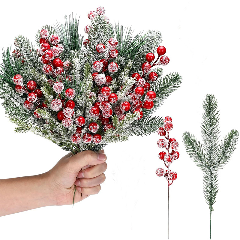 Home Decor Xmas Tree - 20/26cm Christmas Decoration Artificial Pine Needle