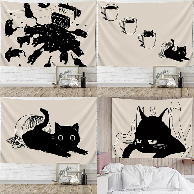 Home Decor Under 100 - Ins Style Hanging Cloth Cute Wall