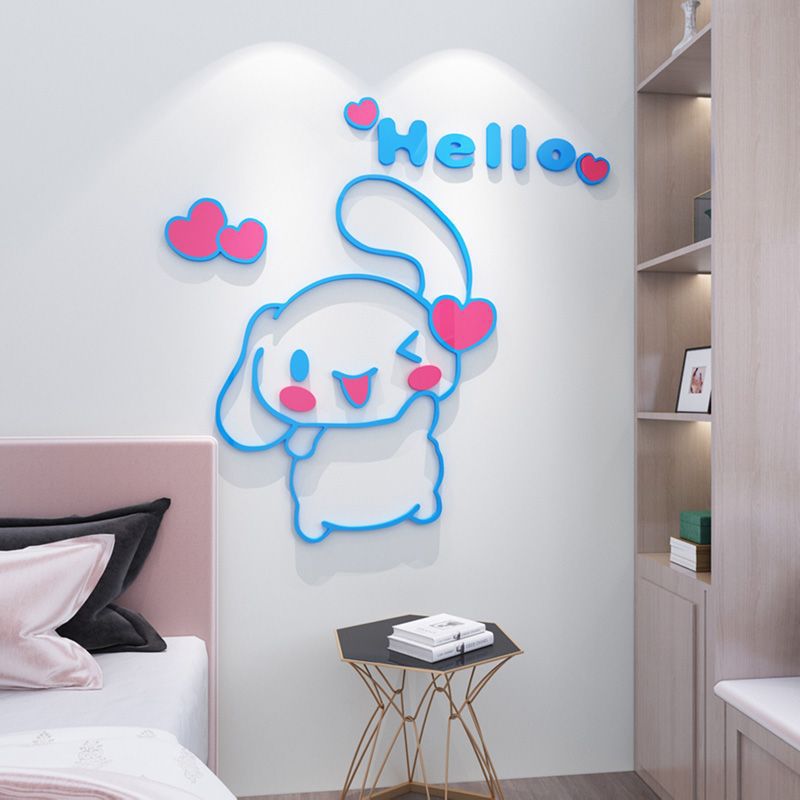 Home Decor Retailers - Sanrio Cinnamoroll 3D Acrylic Children's Room