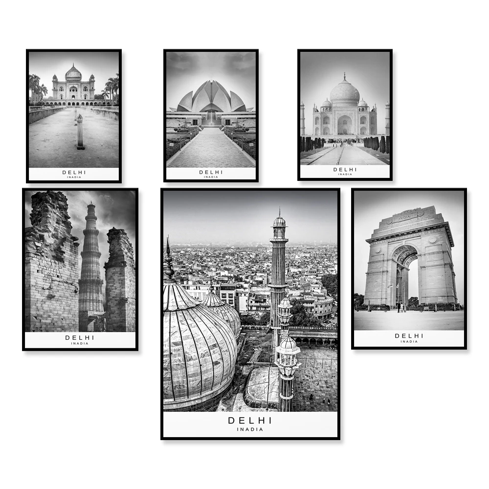 Home Decor Delhi - Delhi city printing picture poster printing