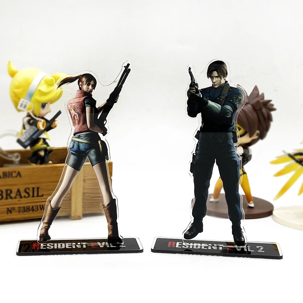 Home Decor Y2K - Leon·Scott Kennedy Claire Redfield acrylic acrylic