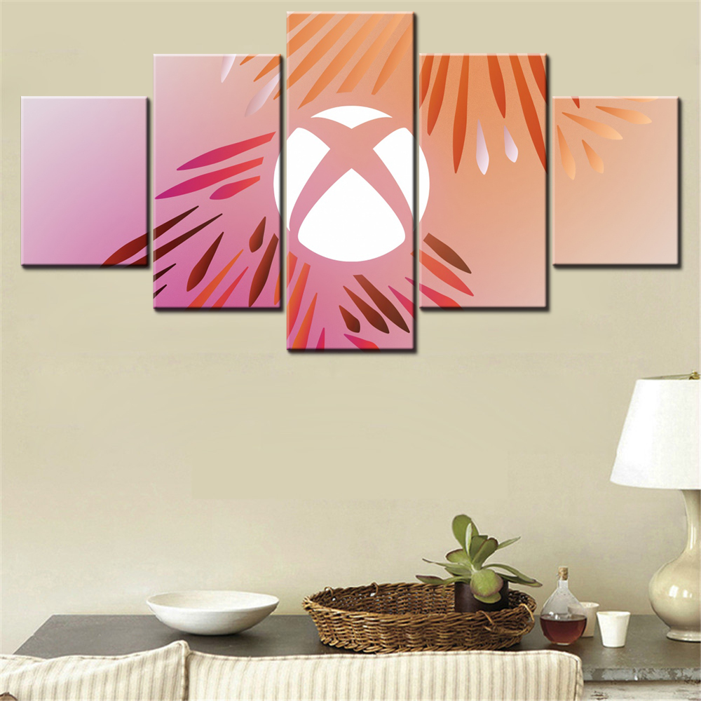 Home Decor Xbox Games - 5 Pieces Canvas Wall Arts Poster