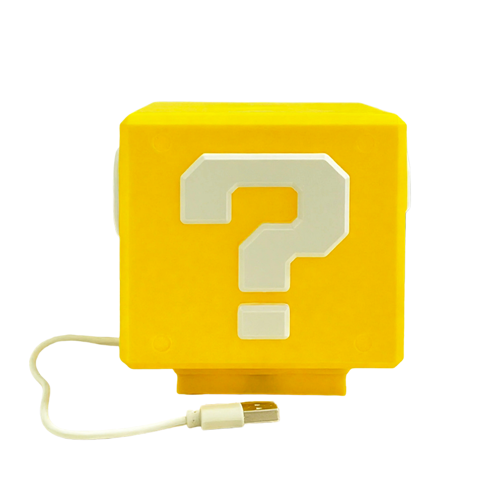 Home Decor Etsy - 2026Question Block Lamp with Sound Effects