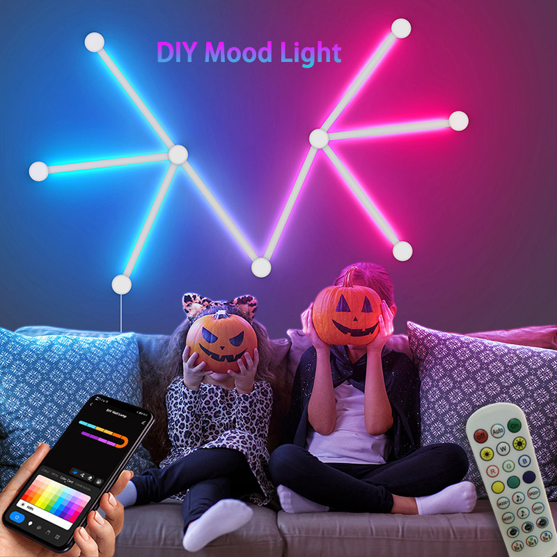Home Decor Tv - Smart RGB Wall Lamp, Bluetooth APP