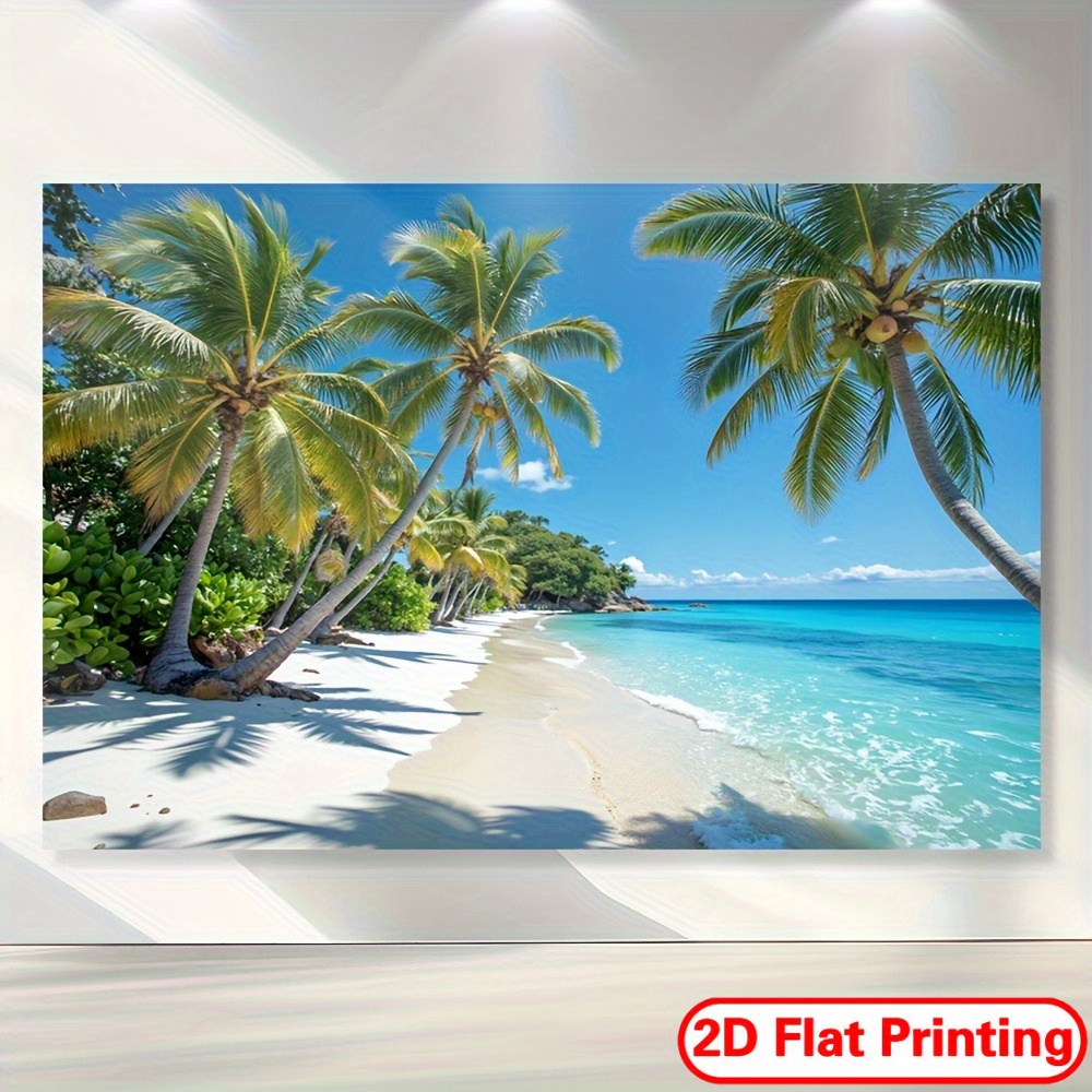 Home Decor Under 100 - Tropical Beach Tapestry Wall Hanging Decor