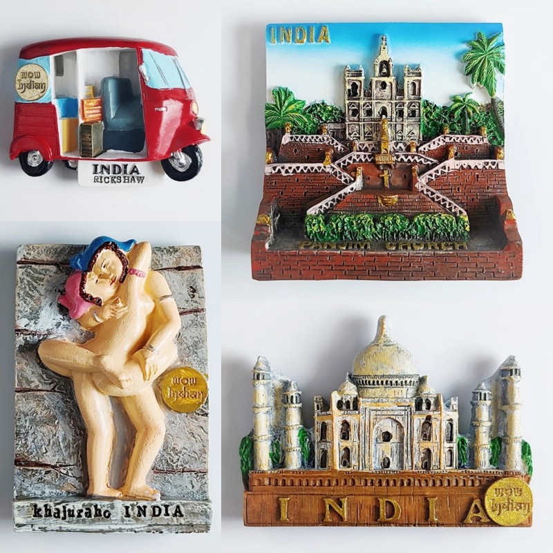 Home Decor Delhi - India Travelling Souvenirs Taj Mahal Fridge