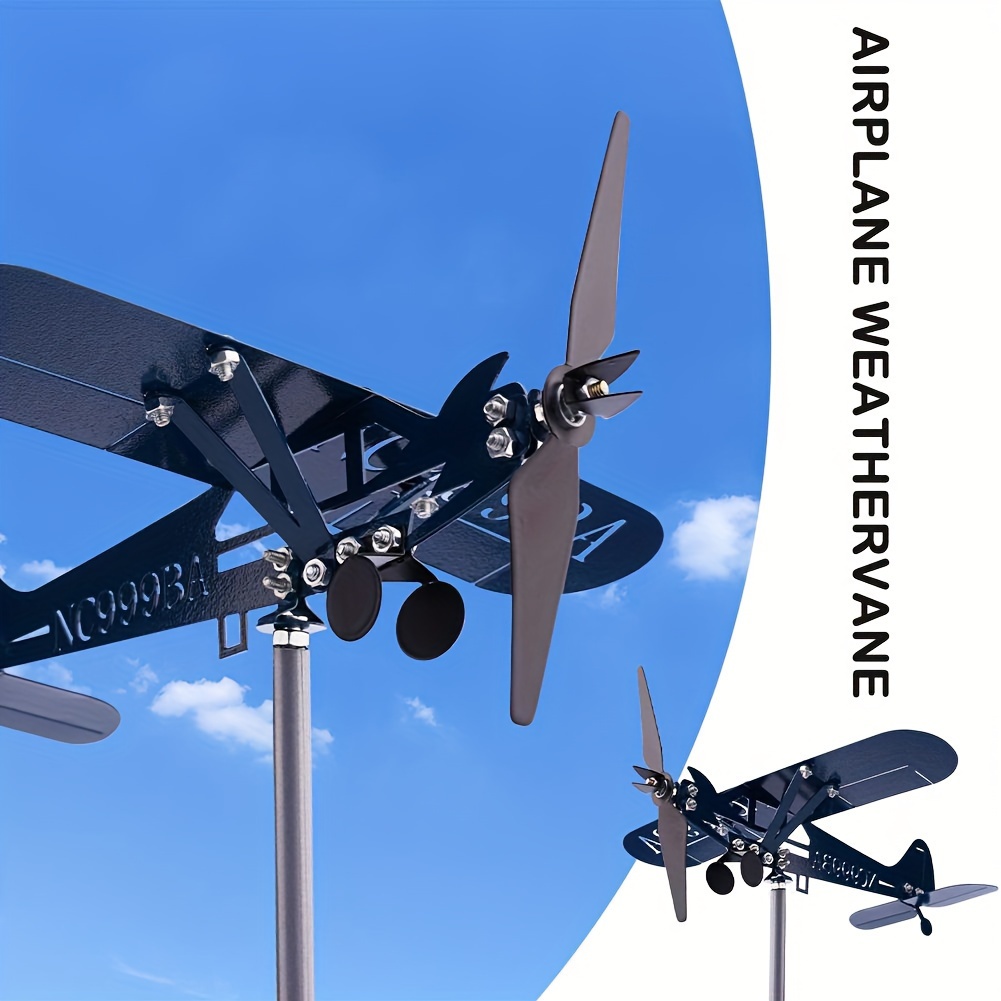Home Decor Etsy - Metal Airplane Weathervane 3D Piper J3