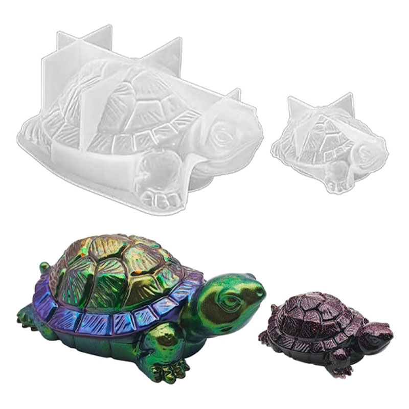 Home Decor Etsy - 3D Tortoise Resin Molds Thick Silicone
