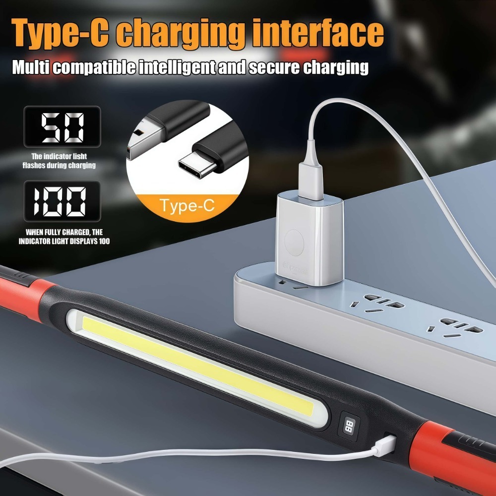 COB LED Work Light USB Recharg - đánh giá và giá Led Strip Lights