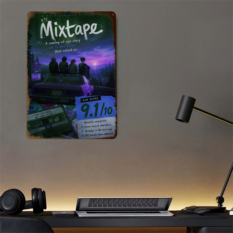 Mixtape Game Review 3D Texture - đánh giá và giá Review Home Decor