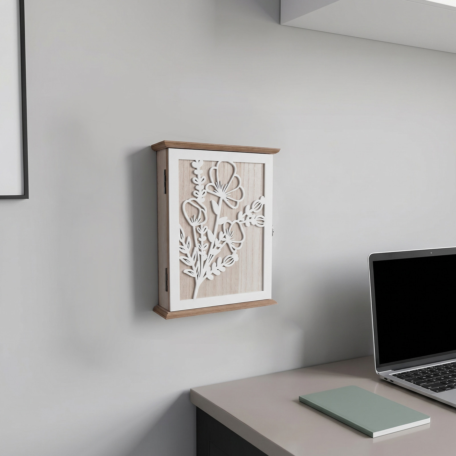 Wooden Key Box Wall Mount Deco - đánh giá và giá Home Decor Organizer