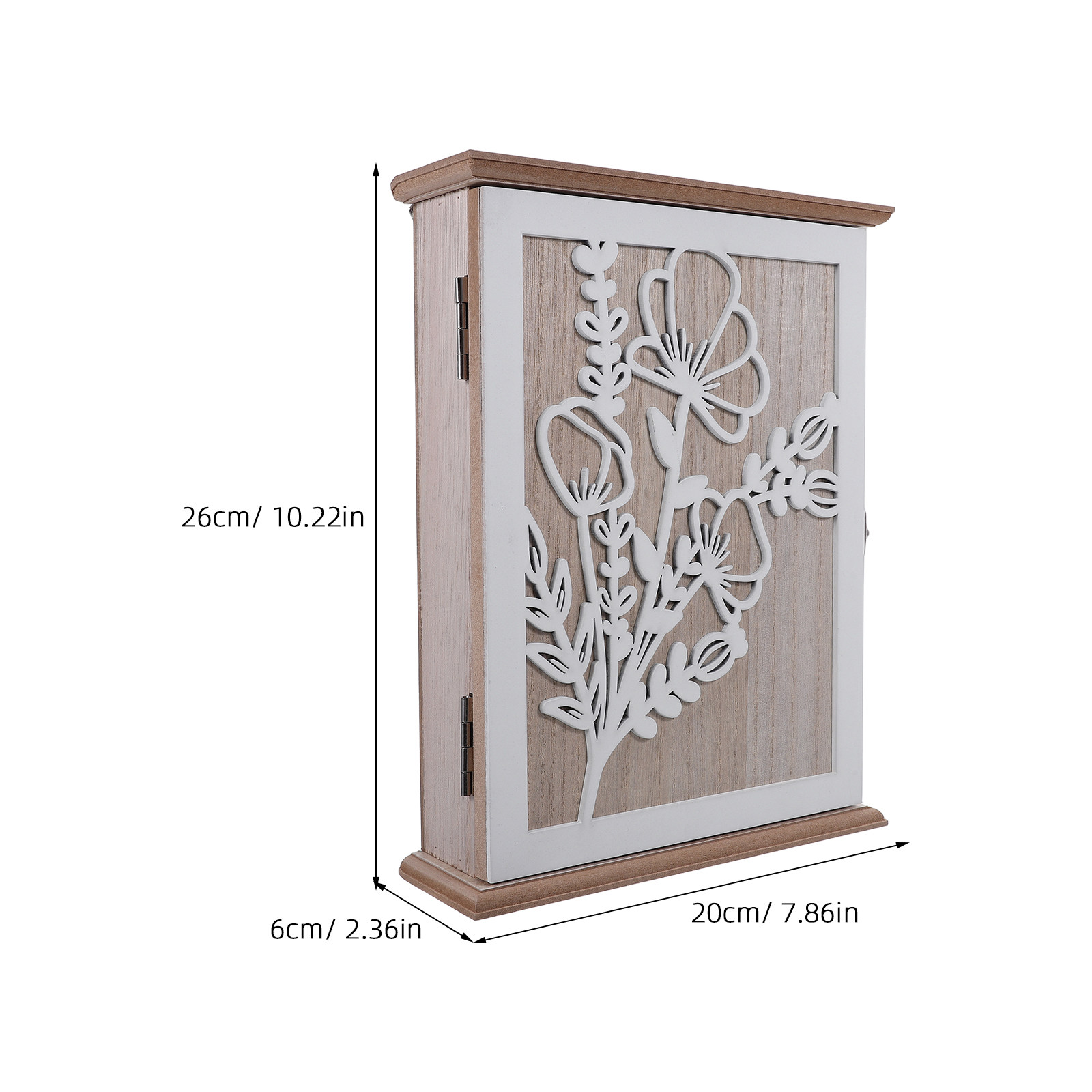Wooden Key Box Wall Mount Deco - đánh giá và giá Home Decor Organizer