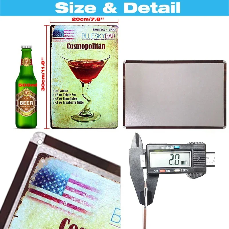 Poster Retro Metal Posters Sig - đánh giá và giá Home Decor Png