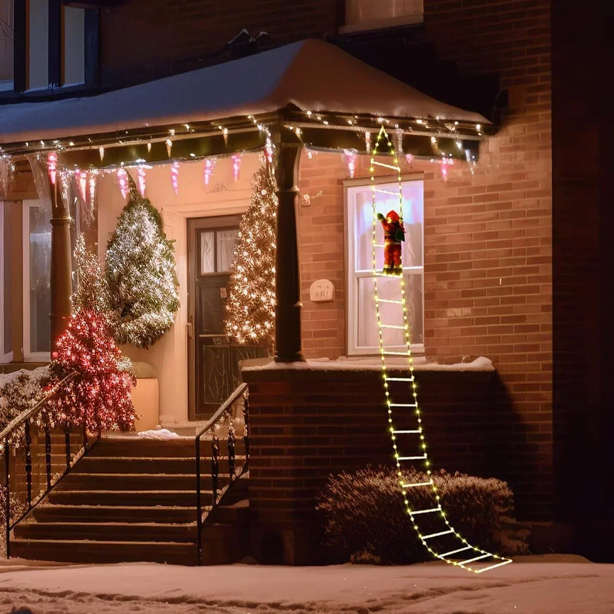 LED Ladder Light for Santa Cla - đánh giá và giá Home Decor Xmas Tree
