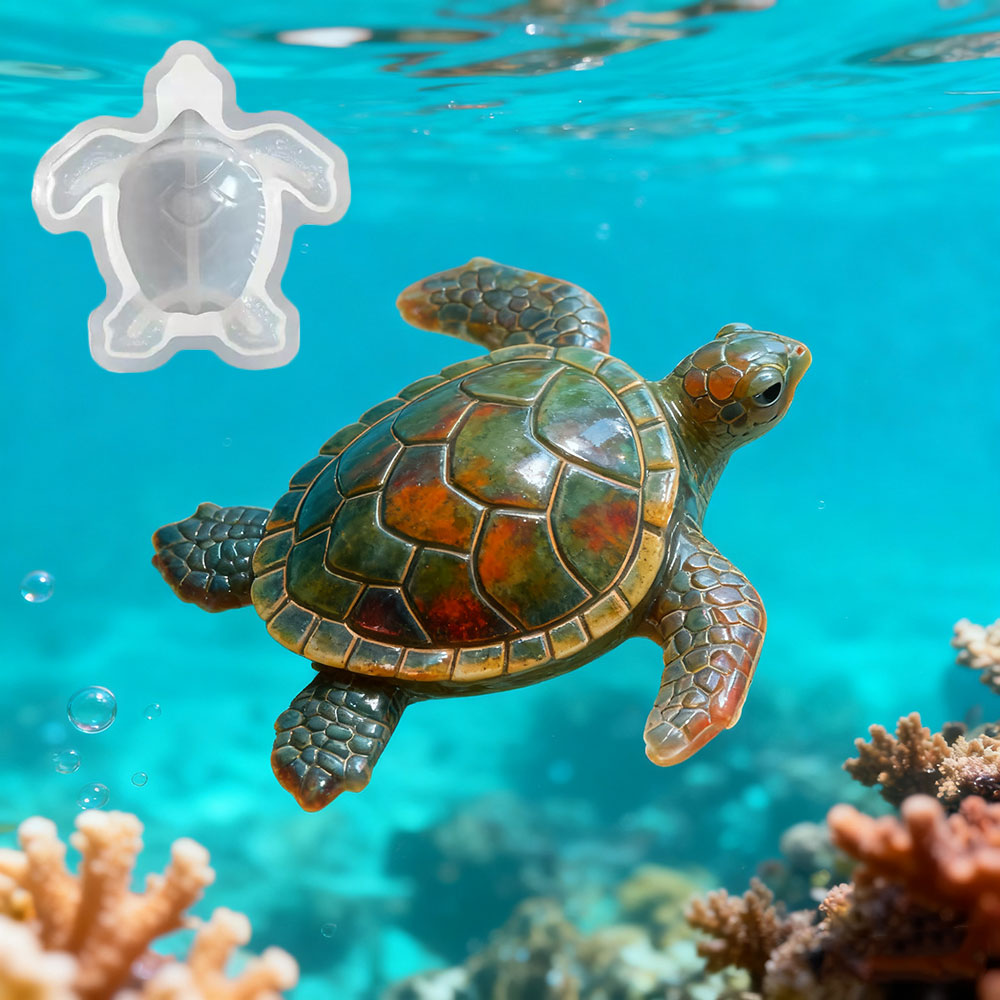 3D Sea Turtle Epoxy Resin Mold - đánh giá và giá Home Decor Diy Ideas