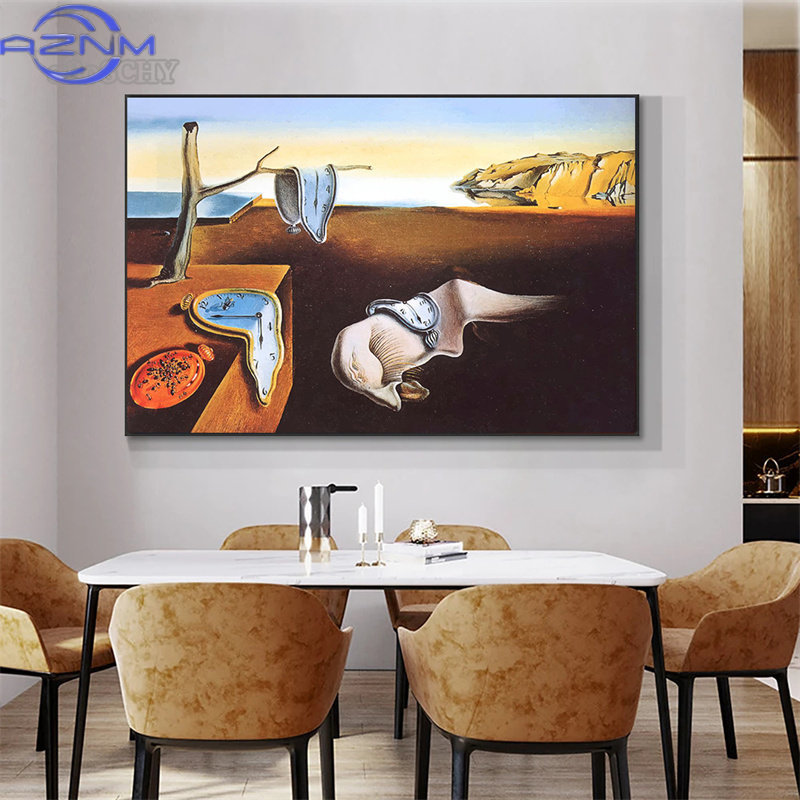 Famous Artist Salvador Dali,Va - đánh giá và giá Watercolor Poster Print