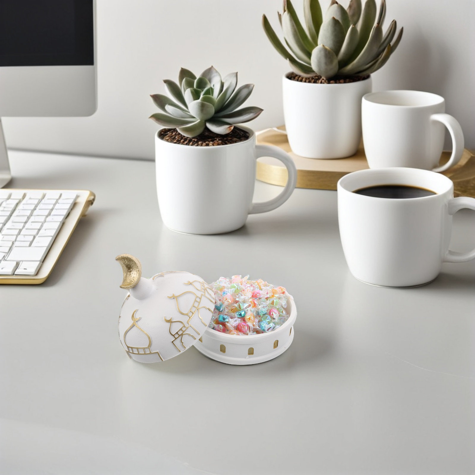 Islamic Tabletop Decor Resin E - đánh giá và giá Home Decor Organizer