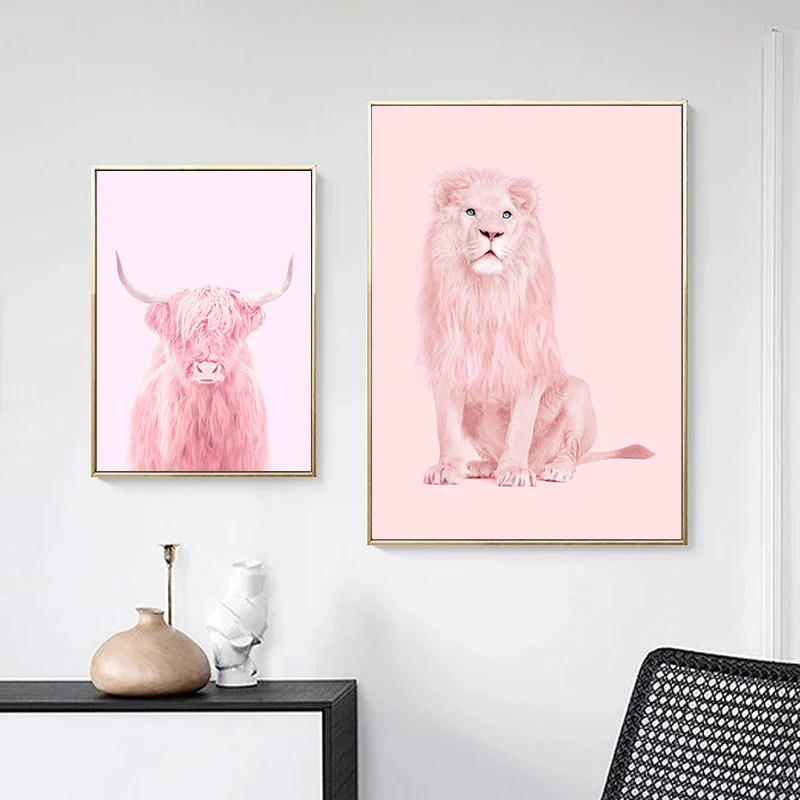 Funny Fashion Giraffe Zebra Fl - đánh giá và giá Watercolor Poster Print
