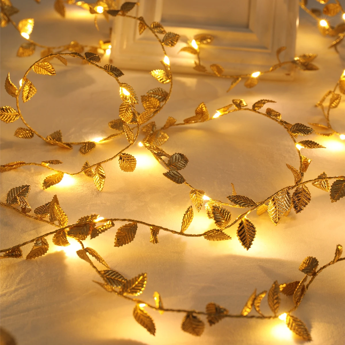 20/50/100LEDs Golden Silver Ti - đánh giá và giá Rope Light Decoration