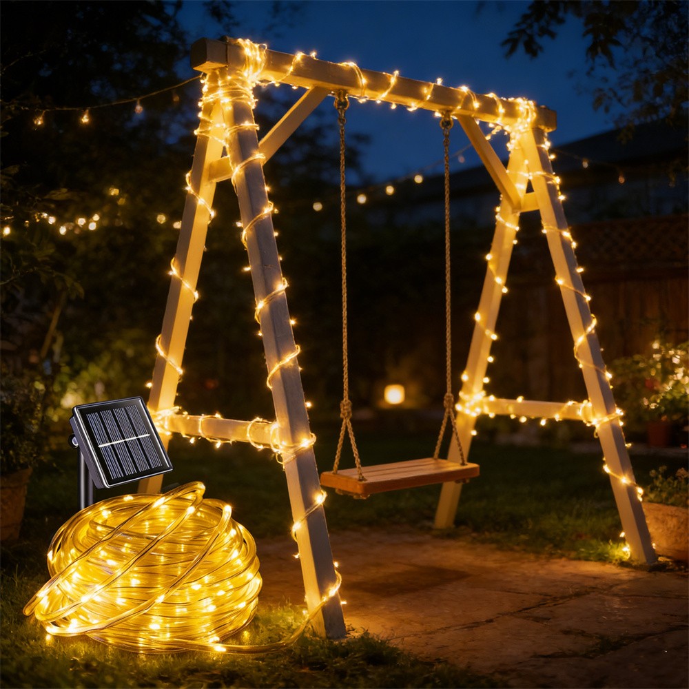 Solar Tube Rope Lamp Christmas - đánh giá và giá Rope Light Decoration