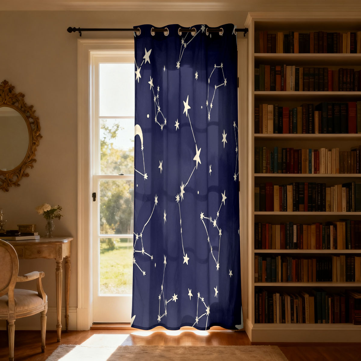 1pc Retro Rose Floral Single L - đánh giá và giá Home Decor Curtain
