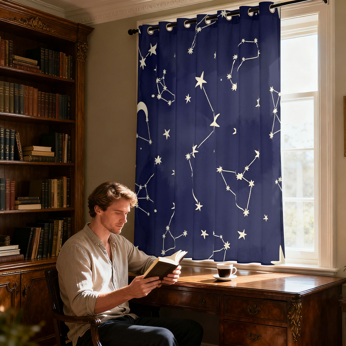 1pc Retro Rose Floral Single L - đánh giá và giá Home Decor Curtain