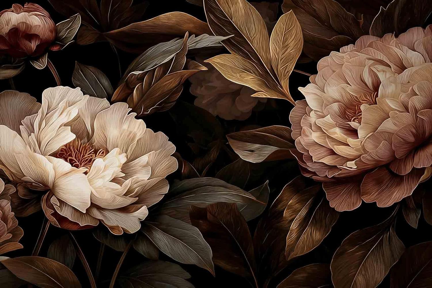 Elegant Peony Floral Tapestry  - đánh giá và giá Home Decor Under 100