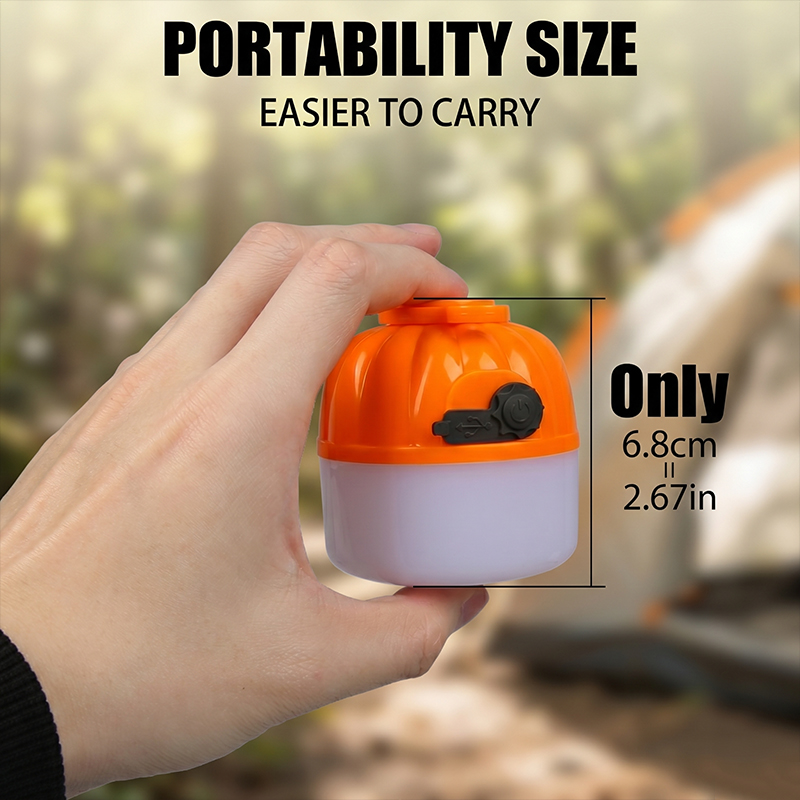 Mini Portable LED Pumpkin Bulb - đánh giá và giá Led Strip Lights