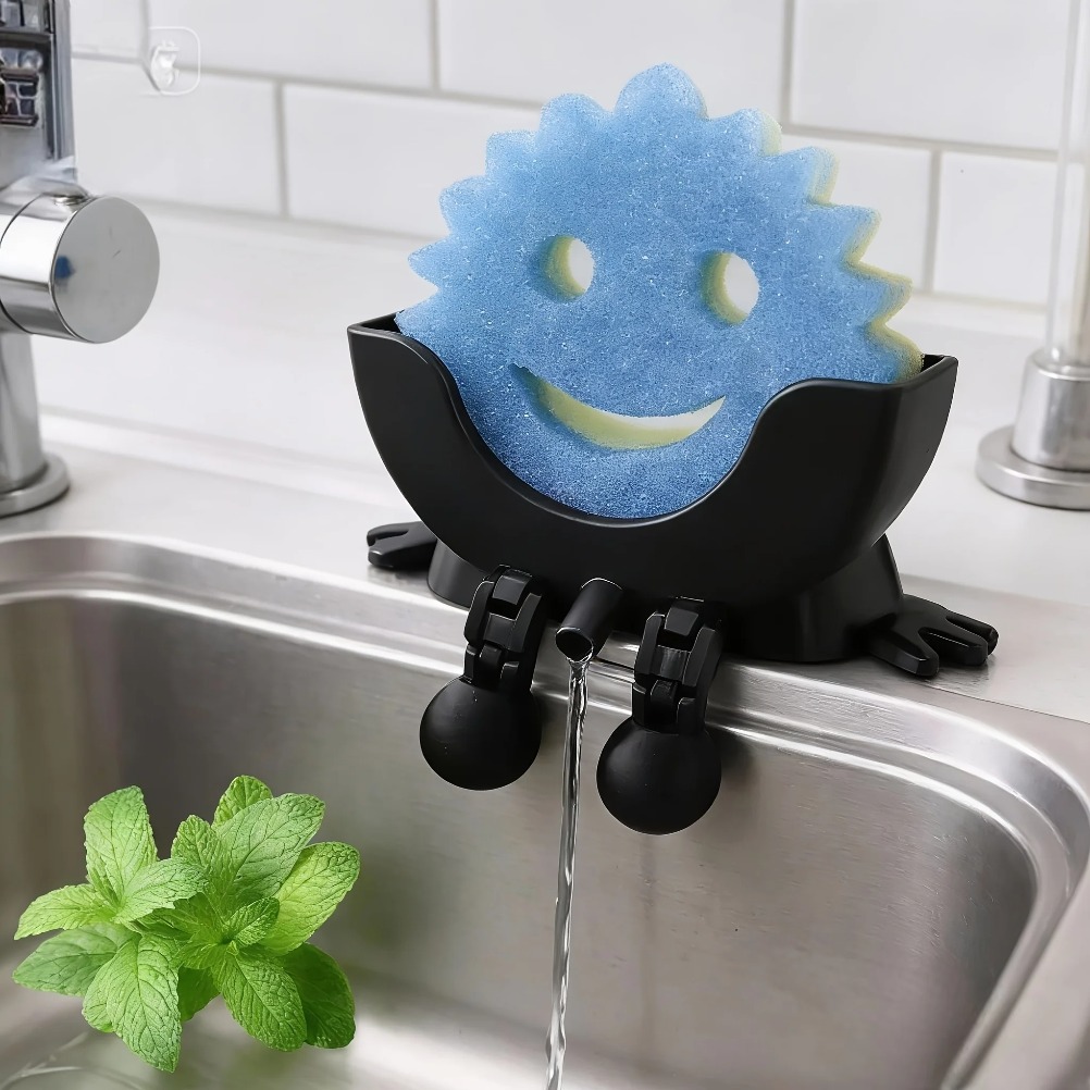 Drainable Soap & Sponge Holder - đánh giá và giá Home Decor Organizer
