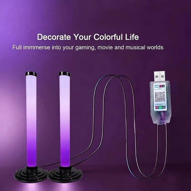 RGB LED Light Bar USB Powered, - đánh giá và giá Home Decor Tv