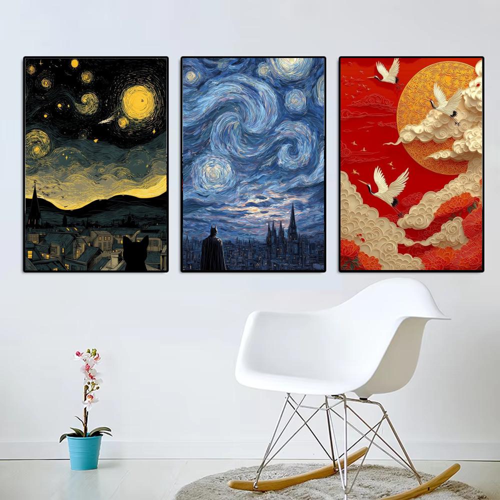 Japandi style Oil Painting Lan - đánh giá và giá Home Decor Japandi Style