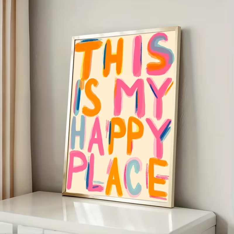 Modern This Is My Happy Place  - đánh giá và giá Home Decor Aesthetic