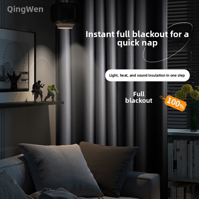 Thickened Full Shade Blackout  - đánh giá và giá Home Decor Curtain