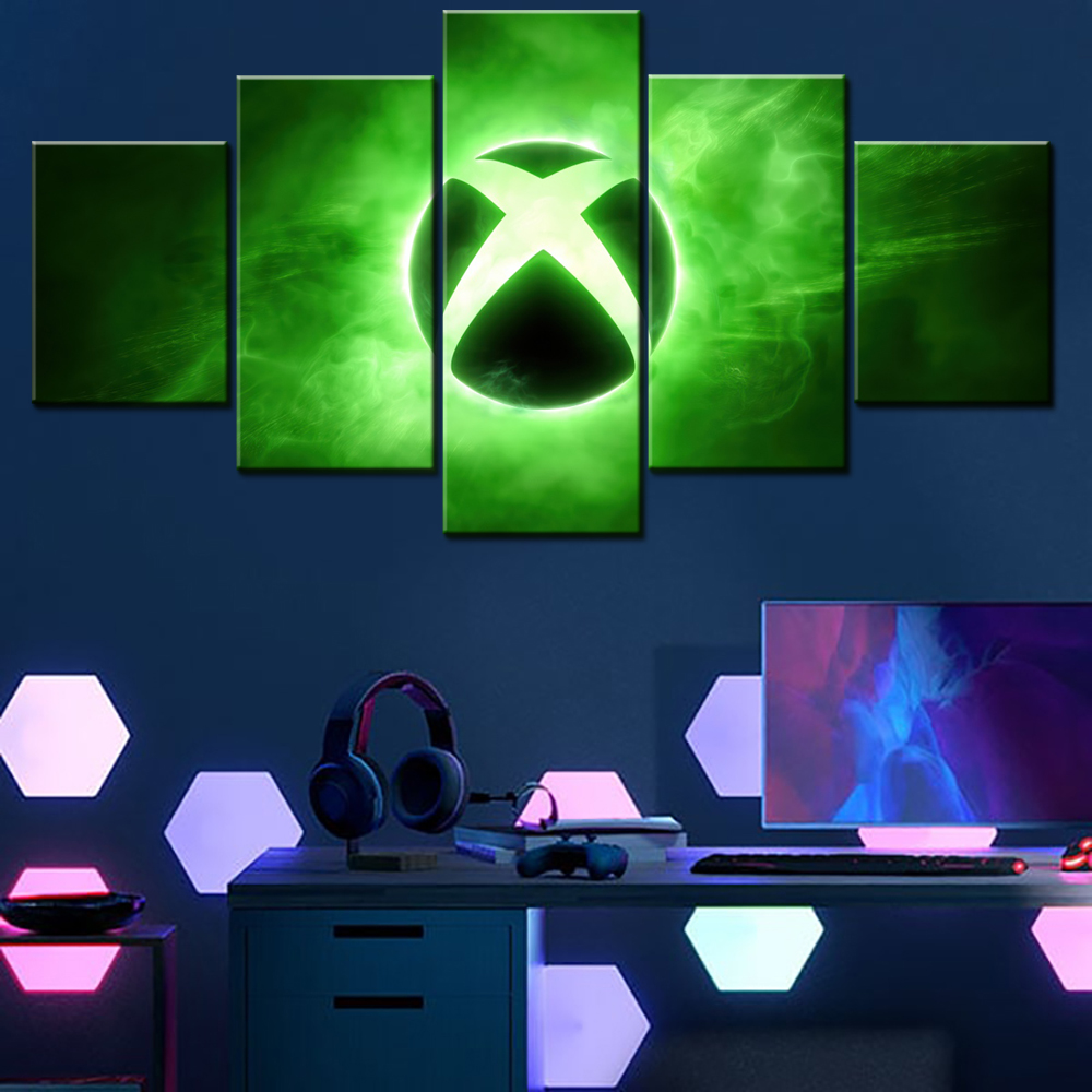 5 Pieces Canvas Wall Arts Post - đánh giá và giá Home Decor Xbox Games