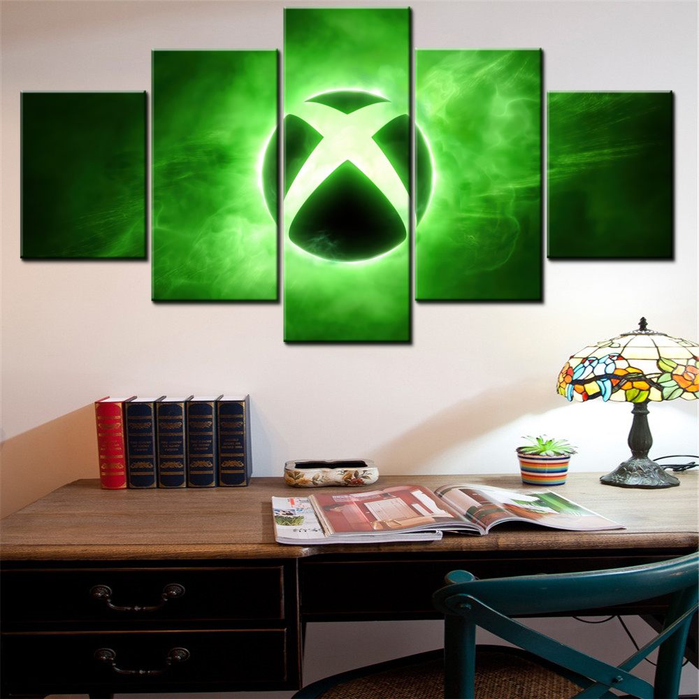 5 Pieces Canvas Wall Arts Post - đánh giá và giá Home Decor Xbox Games