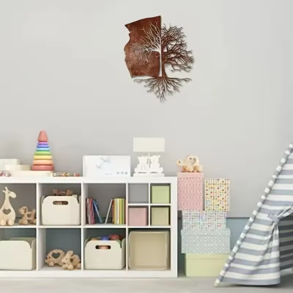 1Pc Rust Metal Tree of Life Wa - đánh giá và giá Review Home Decor