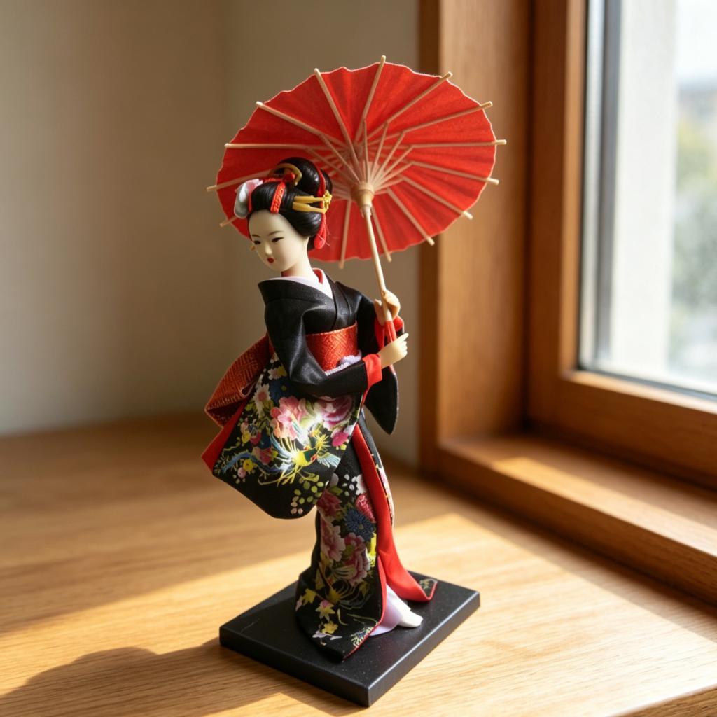 Decorative Figure Japanese Gei - đánh giá và giá Home Decor Japandi Style