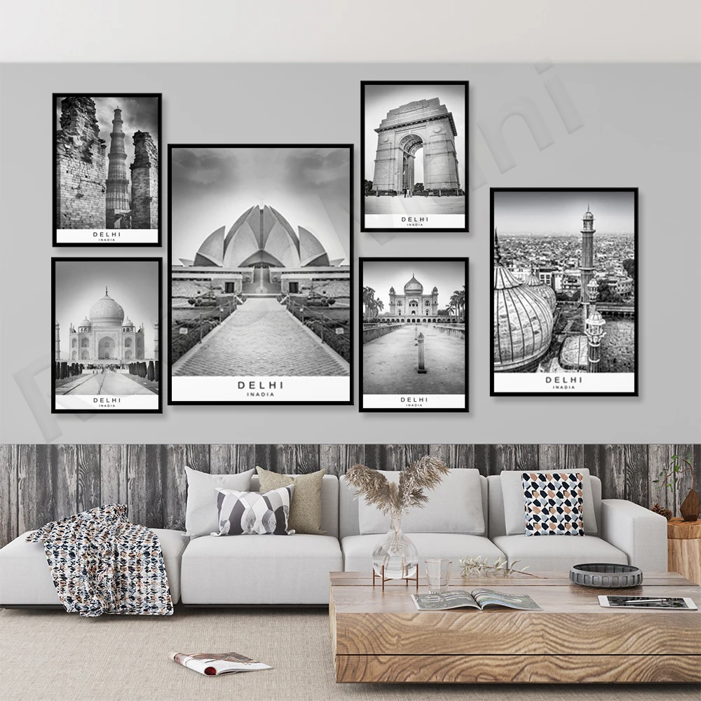 Delhi city printing picture po - đánh giá và giá Home Decor Delhi