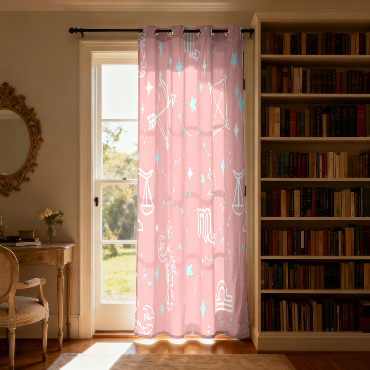 1pc Starry Sky Constellation P - đánh giá và giá Home Decor Curtain