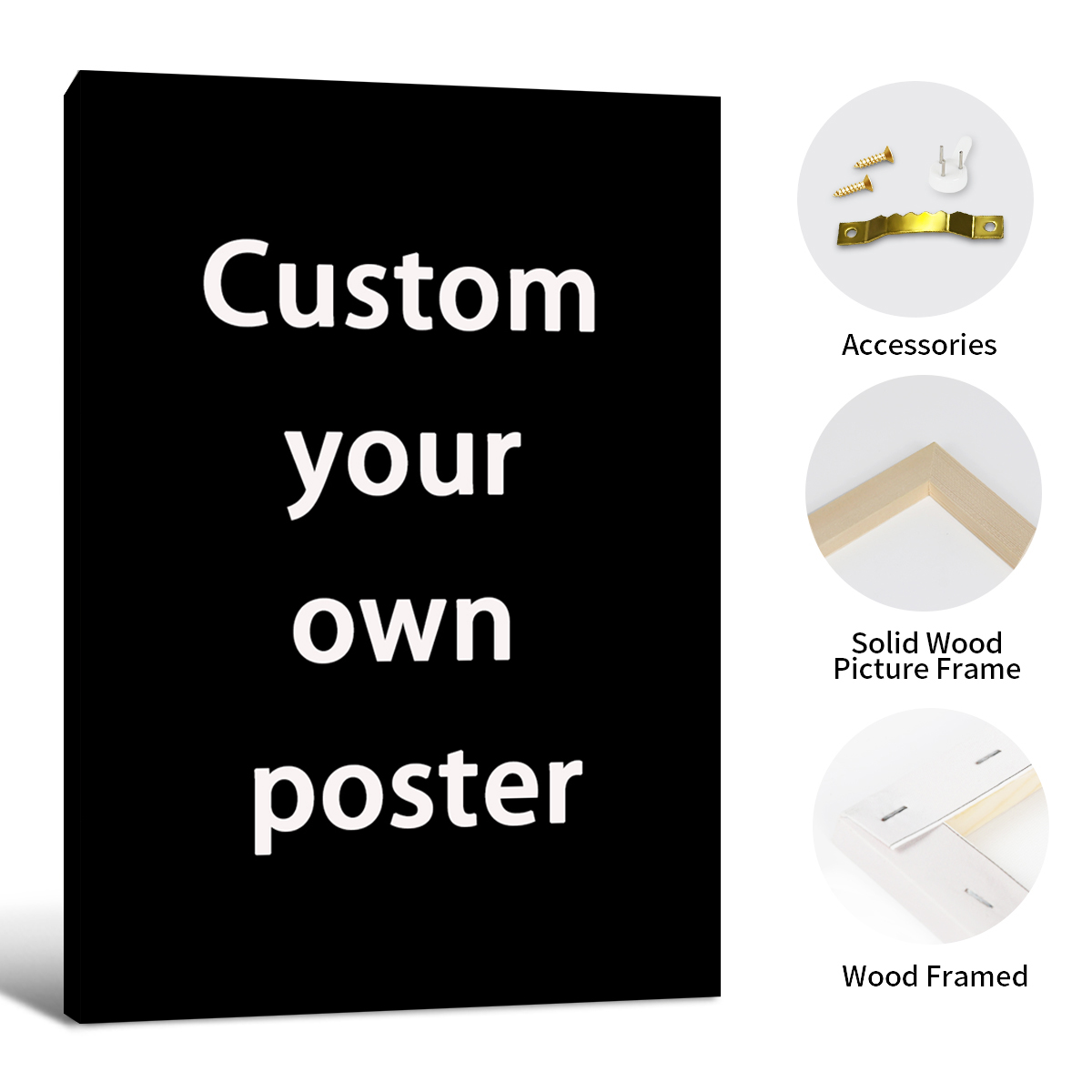 Custom posters framed wall art - đánh giá và giá Home Decor Aesthetic