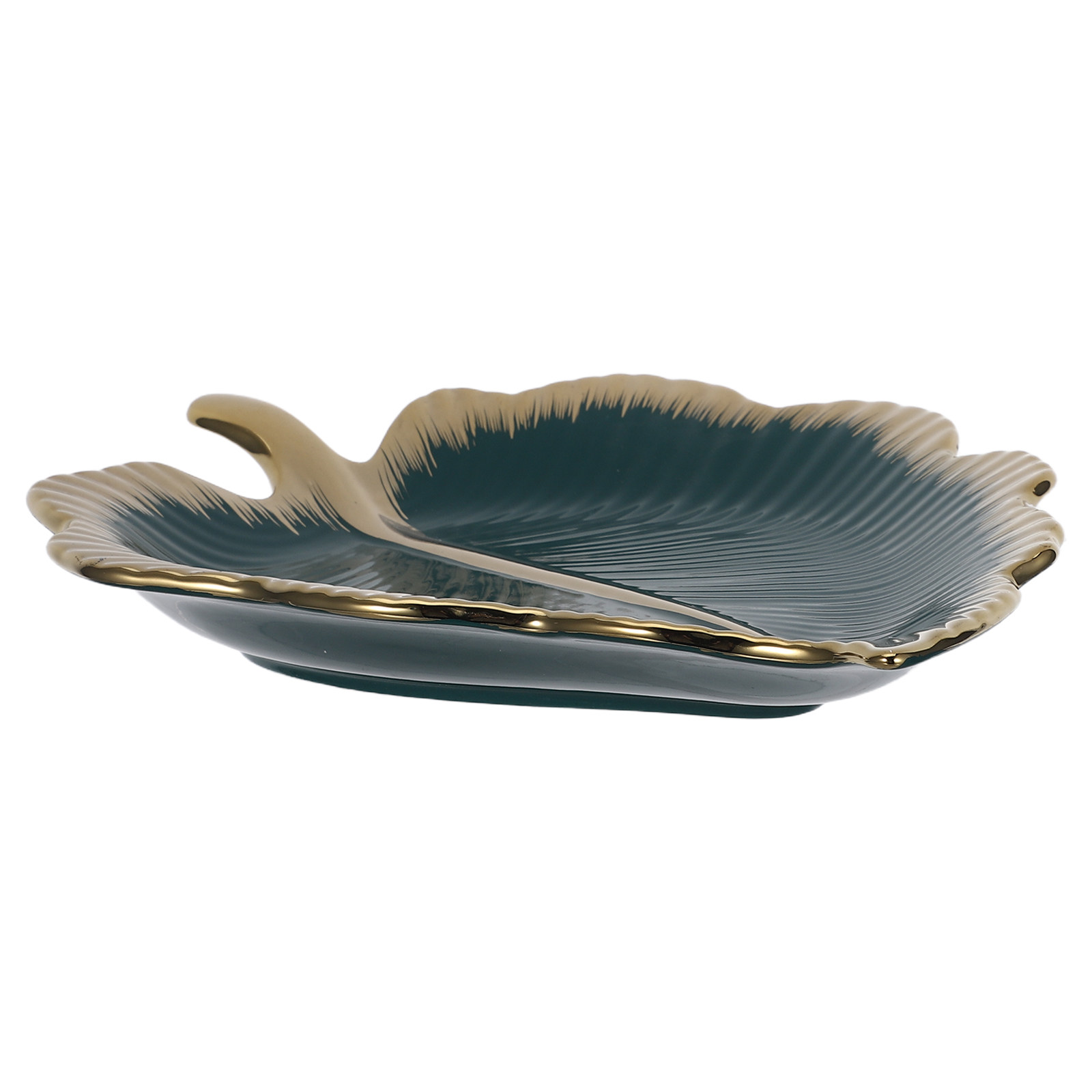 Ceramic Leaf Dish Green Decora - đánh giá và giá Ceramic Trinket Dish