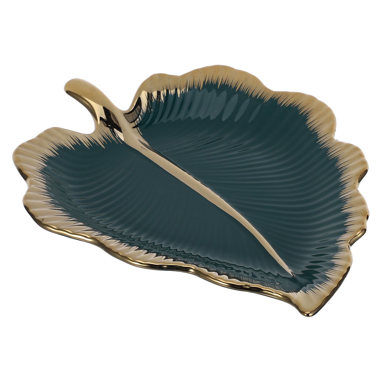 Ceramic Leaf Dish Green Decora - đánh giá và giá Ceramic Trinket Dish