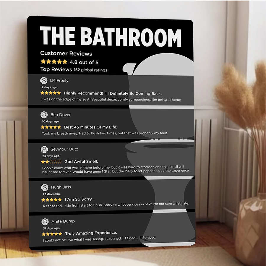 Funny Bathroom Customer Review - đánh giá và giá Review Home Decor