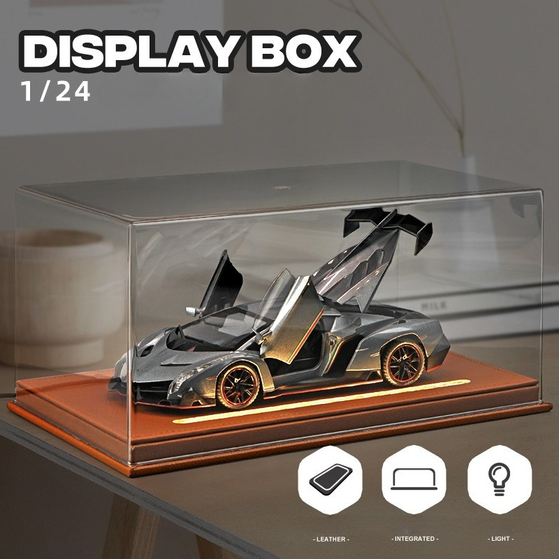 Acrylic Display Box with Light - đánh giá và giá Home Decor Organizer