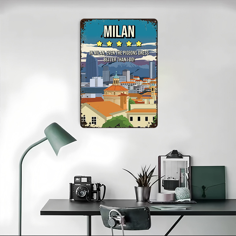 Milan Funny Review Cityscape T - đánh giá và giá Review Home Decor