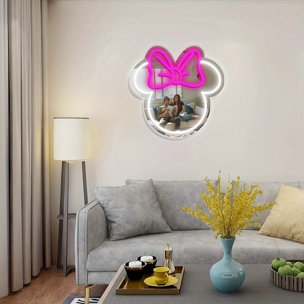 Disney Minnie Mouse LED Neon S - đánh giá và giá Home Decor Etsy