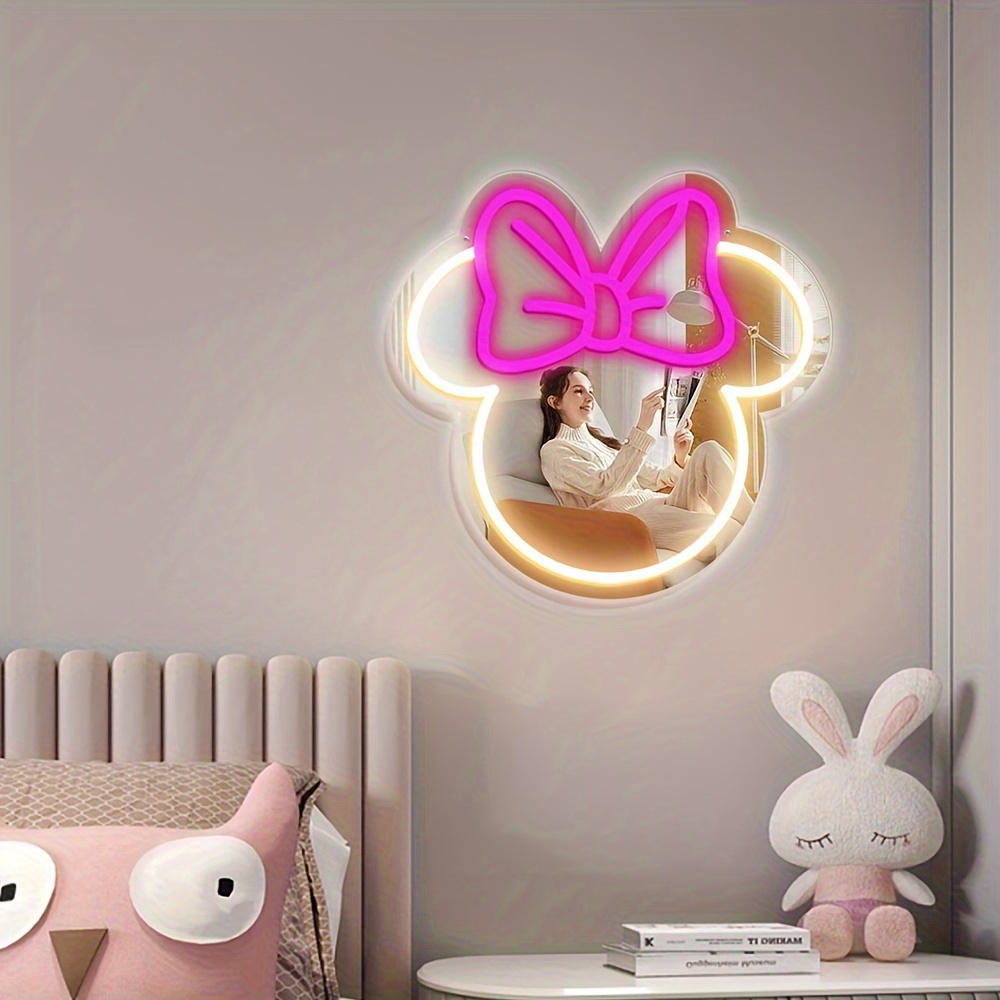 Disney Minnie Mouse LED Neon S - đánh giá và giá Home Decor Etsy