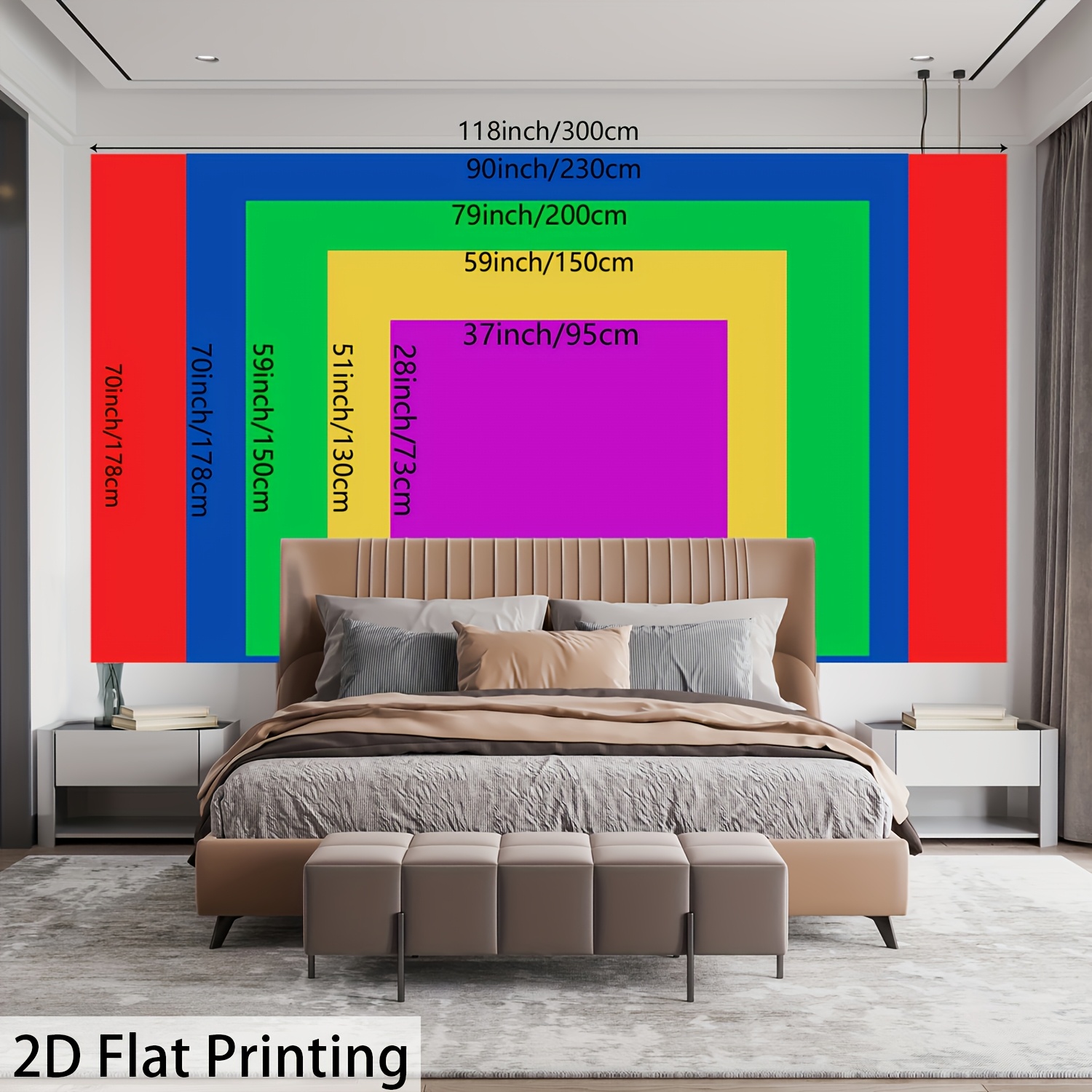 Colorful Mandala Tapestry Wall - đánh giá và giá Home Decor Under 100