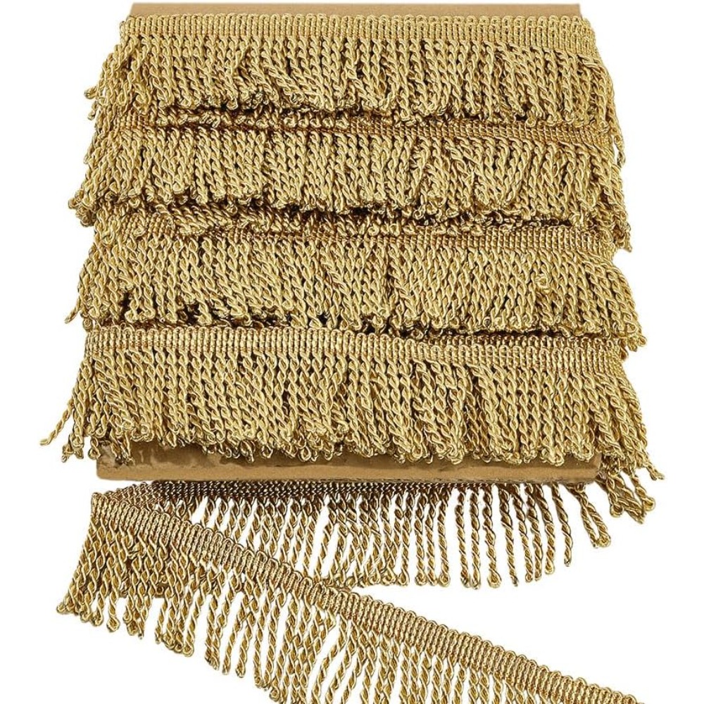 12 Yardsx2.2Inch Fringe Trim C - đánh giá và giá Home Decor Curtain